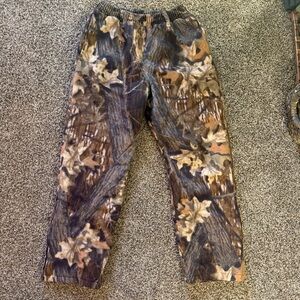 VTG Cabela’s Dry-Plus Camo Hunting Pants Men’s Size Medium Waterproof Insulated